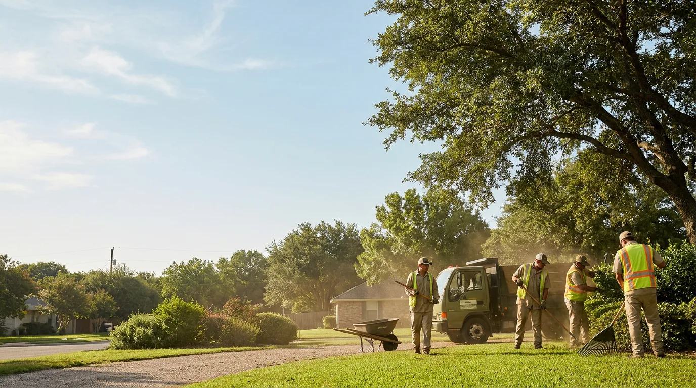 Landscaping in Scroggins, TX near me